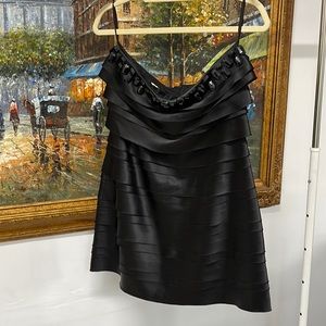 Elegant Black Mini Dress